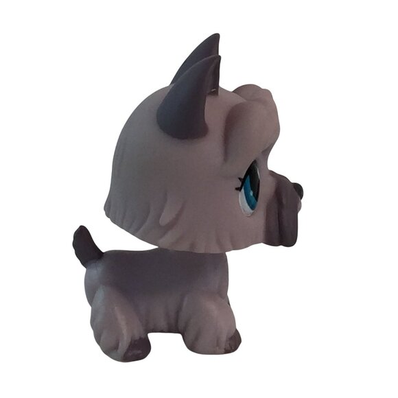 Littlest Pet Shop LPS 509 Yorkshire Terrier Glass Eyes 1201 Scottish Terrier Dog - Picture 11 of 13